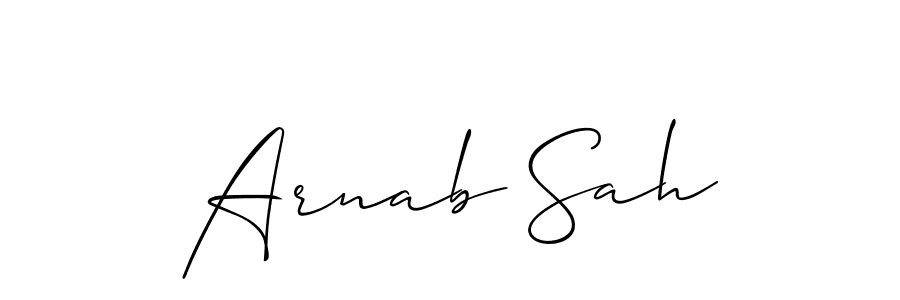 You can use this online signature creator to create a handwritten signature for the name Arnab Sah. This is the best online autograph maker. Arnab Sah signature style 2 images and pictures png