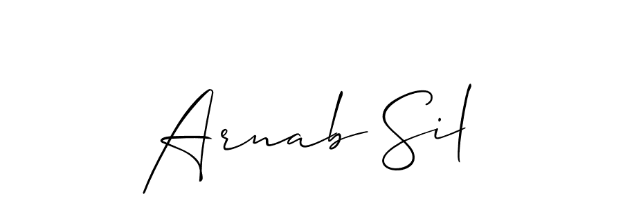 Here are the top 10 professional signature styles for the name Arnab Sil. These are the best autograph styles you can use for your name. Arnab Sil signature style 2 images and pictures png