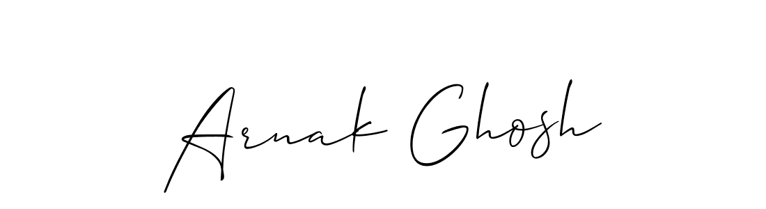 if you are searching for the best signature style for your name Arnak Ghosh. so please give up your signature search. here we have designed multiple signature styles  using Allison_Script. Arnak Ghosh signature style 2 images and pictures png