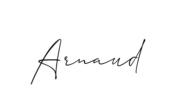 Arnaud stylish signature style. Best Handwritten Sign (Allison_Script) for my name. Handwritten Signature Collection Ideas for my name Arnaud. Arnaud signature style 2 images and pictures png