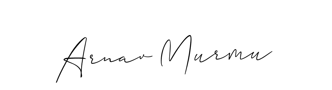 This is the best signature style for the Arnav Murmu name. Also you like these signature font (Allison_Script). Mix name signature. Arnav Murmu signature style 2 images and pictures png