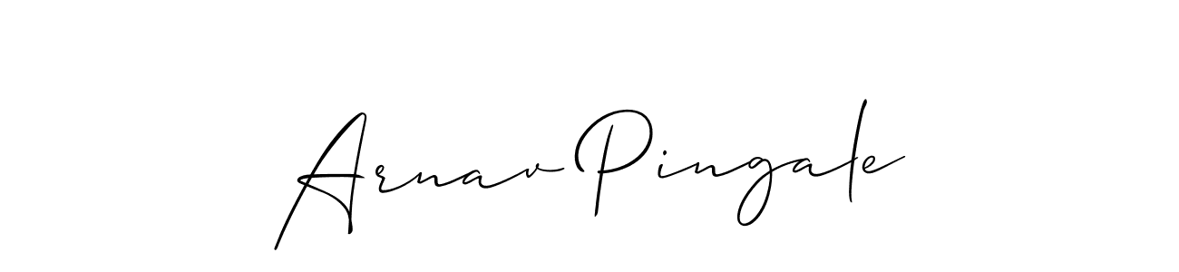 Make a beautiful signature design for name Arnav Pingale. Use this online signature maker to create a handwritten signature for free. Arnav Pingale signature style 2 images and pictures png