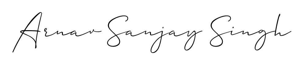 Make a beautiful signature design for name Arnav Sanjay Singh. Use this online signature maker to create a handwritten signature for free. Arnav Sanjay Singh signature style 2 images and pictures png