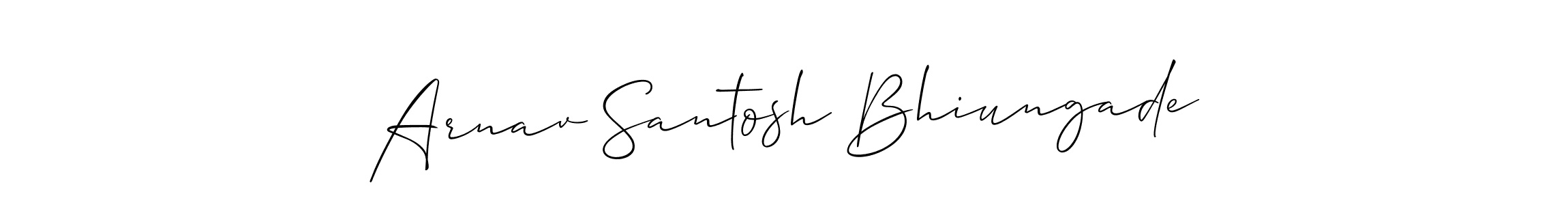 Best and Professional Signature Style for Arnav Santosh Bhiungade. Allison_Script Best Signature Style Collection. Arnav Santosh Bhiungade signature style 2 images and pictures png
