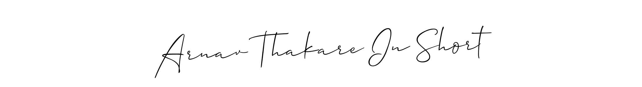 This is the best signature style for the Arnav Thakare In Short name. Also you like these signature font (Allison_Script). Mix name signature. Arnav Thakare In Short signature style 2 images and pictures png
