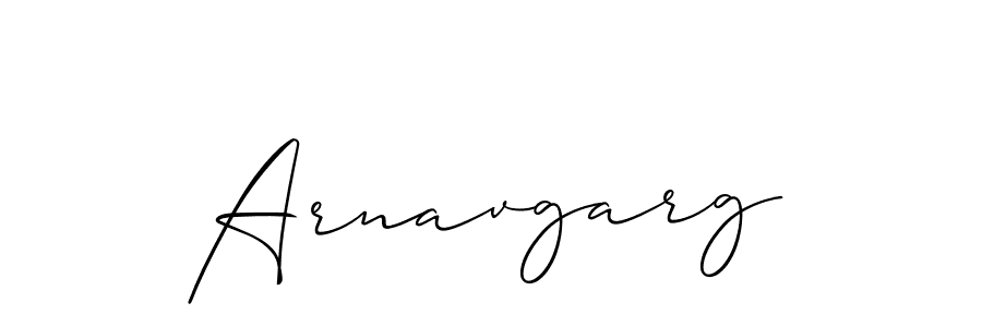 How to Draw Arnavgarg signature style? Allison_Script is a latest design signature styles for name Arnavgarg. Arnavgarg signature style 2 images and pictures png