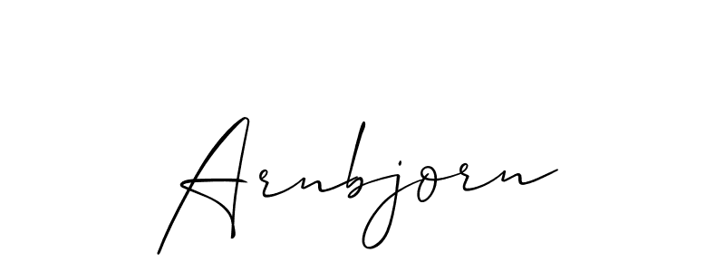 How to make Arnbjorn name signature. Use Allison_Script style for creating short signs online. This is the latest handwritten sign. Arnbjorn signature style 2 images and pictures png