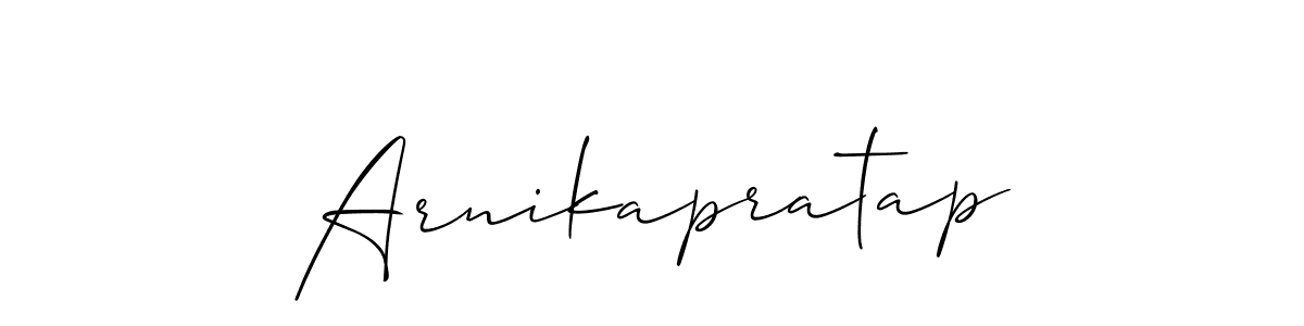 Best and Professional Signature Style for Arnikapratap. Allison_Script Best Signature Style Collection. Arnikapratap signature style 2 images and pictures png