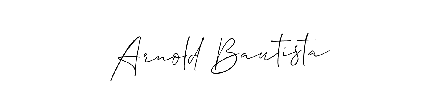 Make a beautiful signature design for name Arnold Bautista. Use this online signature maker to create a handwritten signature for free. Arnold Bautista signature style 2 images and pictures png