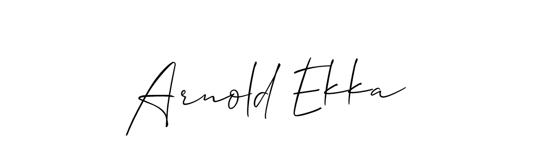 Once you've used our free online signature maker to create your best signature Allison_Script style, it's time to enjoy all of the benefits that Arnold Ekka name signing documents. Arnold Ekka signature style 2 images and pictures png