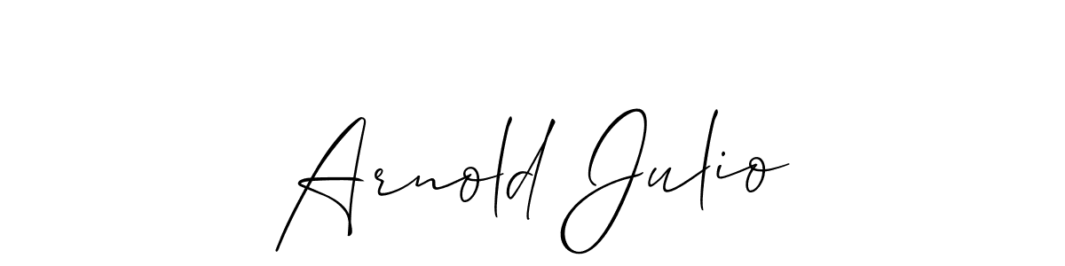 You can use this online signature creator to create a handwritten signature for the name Arnold Julio. This is the best online autograph maker. Arnold Julio signature style 2 images and pictures png