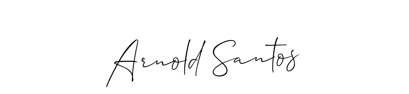 Check out images of Autograph of Arnold Santos name. Actor Arnold Santos Signature Style. Allison_Script is a professional sign style online. Arnold Santos signature style 2 images and pictures png