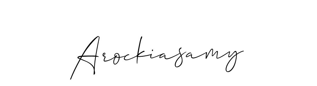 Best and Professional Signature Style for Arockiasamy. Allison_Script Best Signature Style Collection. Arockiasamy signature style 2 images and pictures png