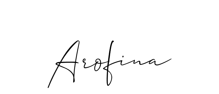 Check out images of Autograph of Arofina name. Actor Arofina Signature Style. Allison_Script is a professional sign style online. Arofina signature style 2 images and pictures png