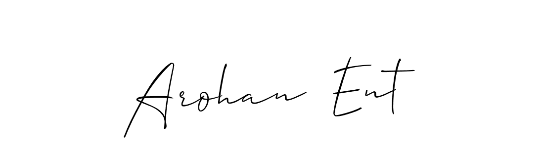 You can use this online signature creator to create a handwritten signature for the name Arohan  Ent. This is the best online autograph maker. Arohan  Ent signature style 2 images and pictures png