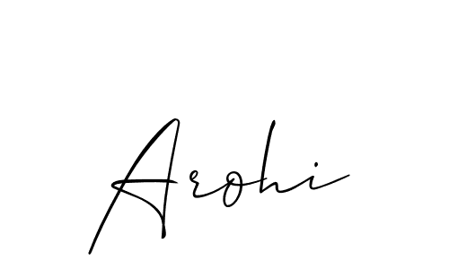 You can use this online signature creator to create a handwritten signature for the name Arohi. This is the best online autograph maker. Arohi signature style 2 images and pictures png