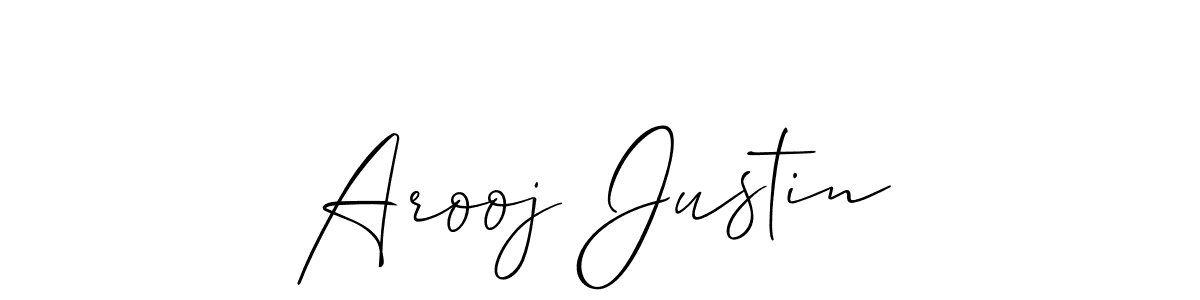 Once you've used our free online signature maker to create your best signature Allison_Script style, it's time to enjoy all of the benefits that Arooj Justin name signing documents. Arooj Justin signature style 2 images and pictures png