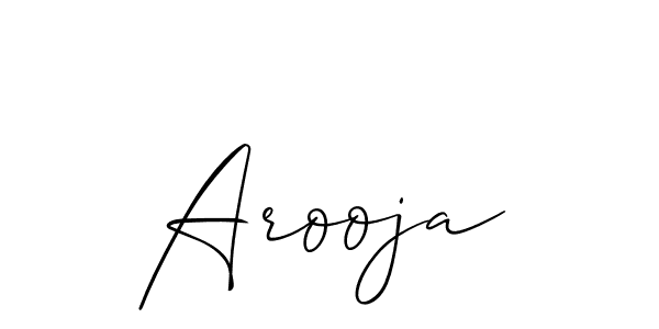 You should practise on your own different ways (Allison_Script) to write your name (Arooja) in signature. don't let someone else do it for you. Arooja signature style 2 images and pictures png