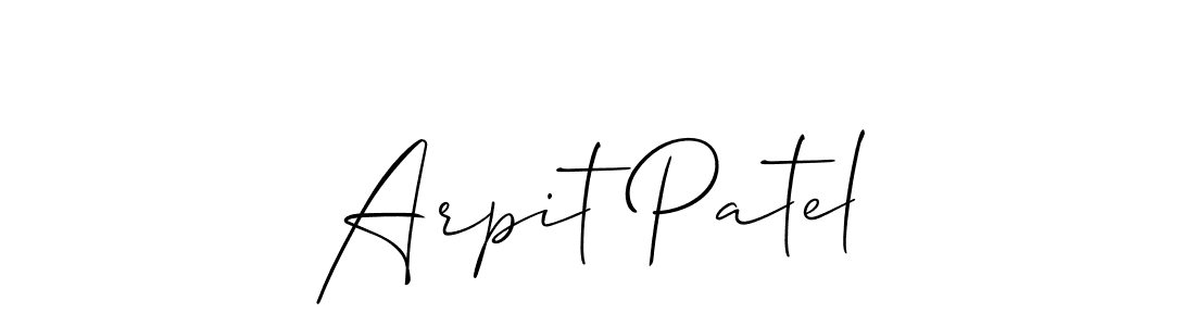 You can use this online signature creator to create a handwritten signature for the name Arpit Patel. This is the best online autograph maker. Arpit Patel signature style 2 images and pictures png