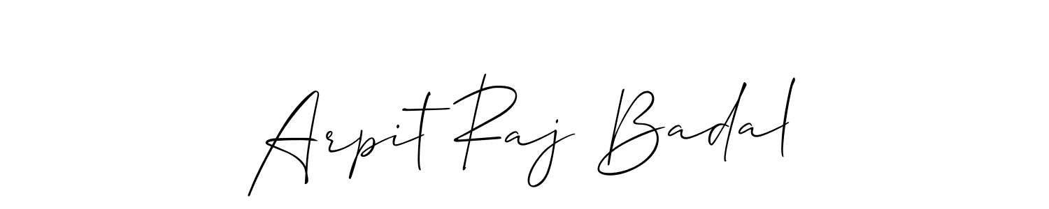 Best and Professional Signature Style for Arpit Raj Badal. Allison_Script Best Signature Style Collection. Arpit Raj Badal signature style 2 images and pictures png