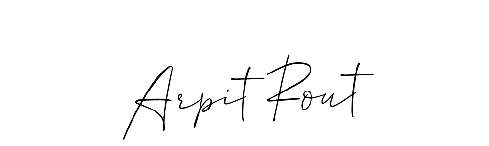 Once you've used our free online signature maker to create your best signature Allison_Script style, it's time to enjoy all of the benefits that Arpit Rout name signing documents. Arpit Rout signature style 2 images and pictures png