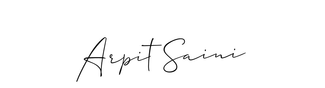 Check out images of Autograph of Arpit Saini name. Actor Arpit Saini Signature Style. Allison_Script is a professional sign style online. Arpit Saini signature style 2 images and pictures png