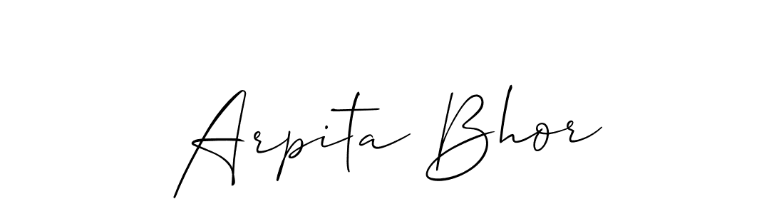 Make a beautiful signature design for name Arpita Bhor. Use this online signature maker to create a handwritten signature for free. Arpita Bhor signature style 2 images and pictures png