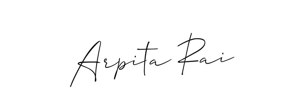 Here are the top 10 professional signature styles for the name Arpita Rai. These are the best autograph styles you can use for your name. Arpita Rai signature style 2 images and pictures png