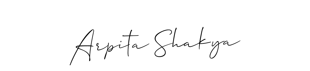 You can use this online signature creator to create a handwritten signature for the name Arpita Shakya. This is the best online autograph maker. Arpita Shakya signature style 2 images and pictures png