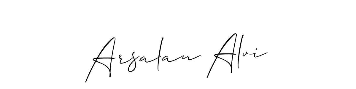 You can use this online signature creator to create a handwritten signature for the name Arsalan Alvi. This is the best online autograph maker. Arsalan Alvi signature style 2 images and pictures png