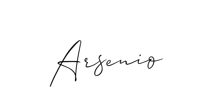 Make a short Arsenio signature style. Manage your documents anywhere anytime using Allison_Script. Create and add eSignatures, submit forms, share and send files easily. Arsenio signature style 2 images and pictures png