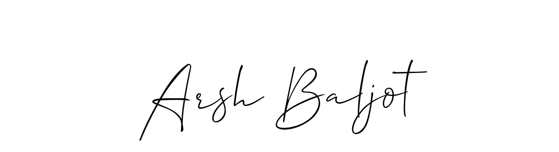 Here are the top 10 professional signature styles for the name Arsh Baljot. These are the best autograph styles you can use for your name. Arsh Baljot signature style 2 images and pictures png