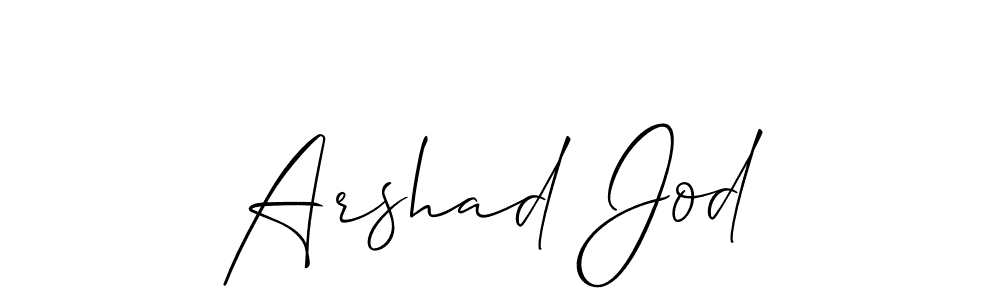 Best and Professional Signature Style for Arshad Jod. Allison_Script Best Signature Style Collection. Arshad Jod signature style 2 images and pictures png