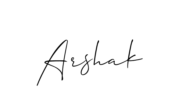 if you are searching for the best signature style for your name Arshak. so please give up your signature search. here we have designed multiple signature styles  using Allison_Script. Arshak signature style 2 images and pictures png