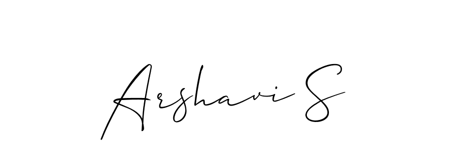 Also You can easily find your signature by using the search form. We will create Arshavi S name handwritten signature images for you free of cost using Allison_Script sign style. Arshavi S signature style 2 images and pictures png