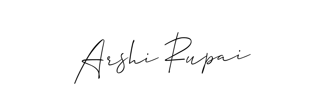 You can use this online signature creator to create a handwritten signature for the name Arshi Rupai. This is the best online autograph maker. Arshi Rupai signature style 2 images and pictures png