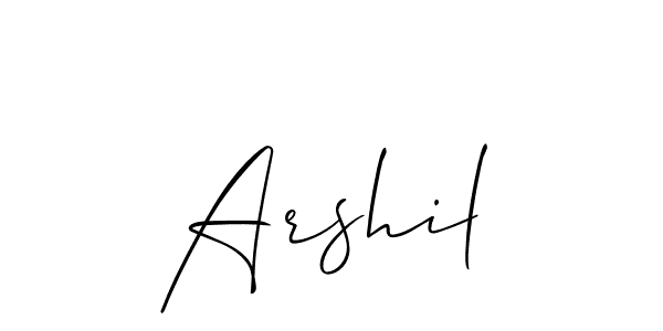 This is the best signature style for the Arshil name. Also you like these signature font (Allison_Script). Mix name signature. Arshil signature style 2 images and pictures png