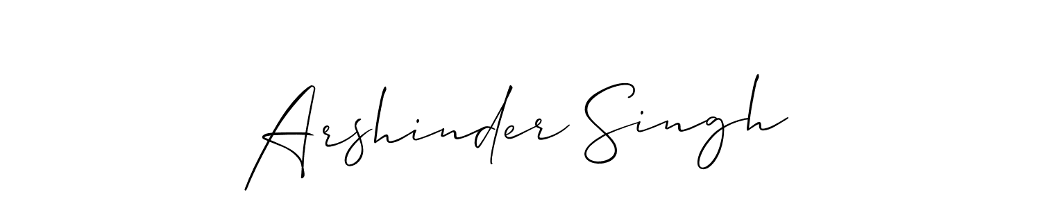 The best way (Allison_Script) to make a short signature is to pick only two or three words in your name. The name Arshinder Singh include a total of six letters. For converting this name. Arshinder Singh signature style 2 images and pictures png