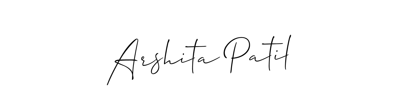 Once you've used our free online signature maker to create your best signature Allison_Script style, it's time to enjoy all of the benefits that Arshita Patil name signing documents. Arshita Patil signature style 2 images and pictures png