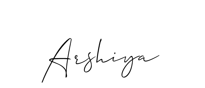 Here are the top 10 professional signature styles for the name Arshiya. These are the best autograph styles you can use for your name. Arshiya signature style 2 images and pictures png