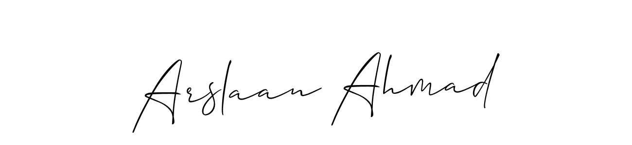 See photos of Arslaan Ahmad official signature by Spectra . Check more albums & portfolios. Read reviews & check more about Allison_Script font. Arslaan Ahmad signature style 2 images and pictures png