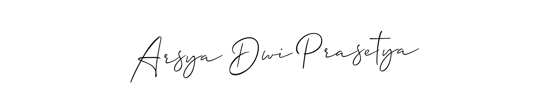 How to Draw Arsya Dwi Prasetya signature style? Allison_Script is a latest design signature styles for name Arsya Dwi Prasetya. Arsya Dwi Prasetya signature style 2 images and pictures png