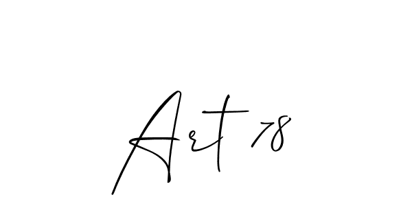 Here are the top 10 professional signature styles for the name Art 78. These are the best autograph styles you can use for your name. Art 78 signature style 2 images and pictures png