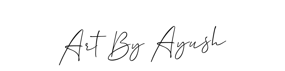 Once you've used our free online signature maker to create your best signature Allison_Script style, it's time to enjoy all of the benefits that Art By Ayush name signing documents. Art By Ayush signature style 2 images and pictures png