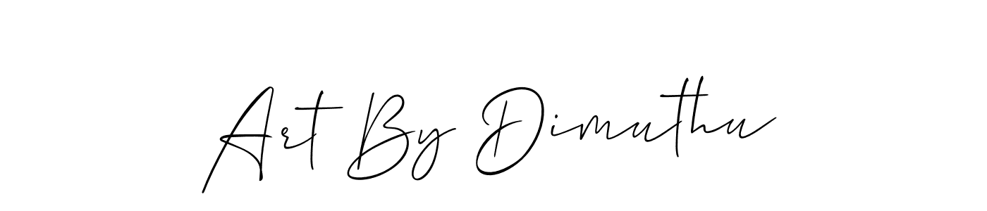 Similarly Allison_Script is the best handwritten signature design. Signature creator online .You can use it as an online autograph creator for name Art By Dimuthu. Art By Dimuthu signature style 2 images and pictures png