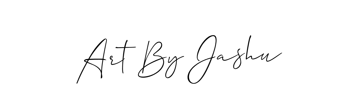 This is the best signature style for the Art By Jashu name. Also you like these signature font (Allison_Script). Mix name signature. Art By Jashu signature style 2 images and pictures png