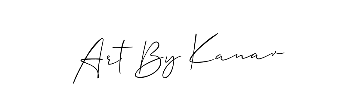 It looks lik you need a new signature style for name Art By Kanav. Design unique handwritten (Allison_Script) signature with our free signature maker in just a few clicks. Art By Kanav signature style 2 images and pictures png