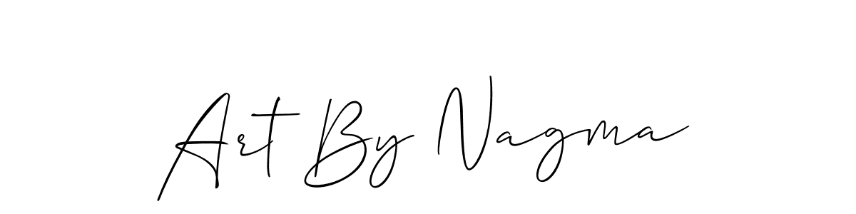 Once you've used our free online signature maker to create your best signature Allison_Script style, it's time to enjoy all of the benefits that Art By Nagma name signing documents. Art By Nagma signature style 2 images and pictures png