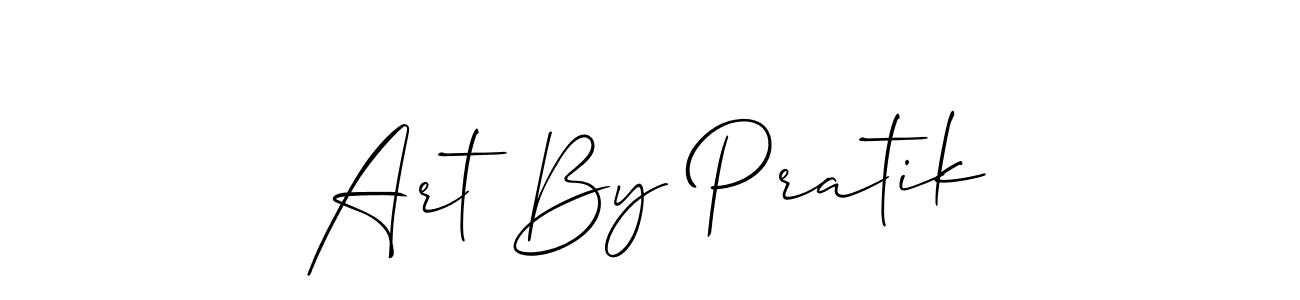 Make a short Art By Pratik signature style. Manage your documents anywhere anytime using Allison_Script. Create and add eSignatures, submit forms, share and send files easily. Art By Pratik signature style 2 images and pictures png