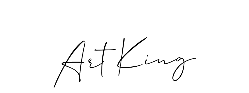 Check out images of Autograph of Art King name. Actor Art King Signature Style. Allison_Script is a professional sign style online. Art King signature style 2 images and pictures png